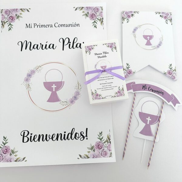 decoracion bautismo comunion confirmacion