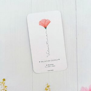 estampitas comunion flowers unisex