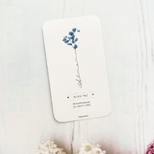 estampitas comunion flowers unisex