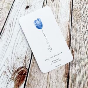 estampitas comunion flowers unisex